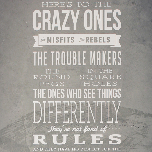 Steve Jobs Quote - Vinyl Wall Decal